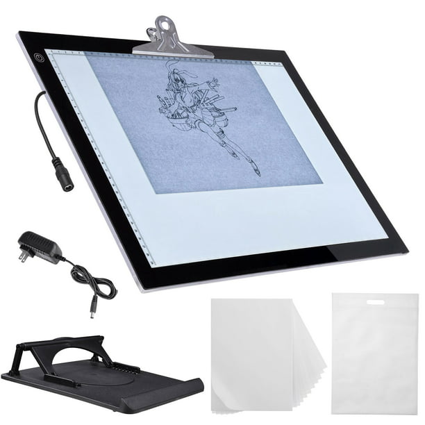 A5 USB LED Artist Tattoo Stencil Board Light Box Tracing Drawing Board Pad Table 